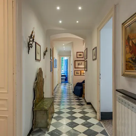Sea View House Next To Waterfront - Happy Apartment Genoa